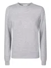 Kujten Dorita Ribbed-edge Sweater In Gray