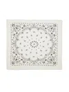 Kujten Hachiko Paisley-print Cashmere Scarf In Neutral