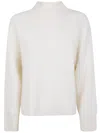 Kujten Turtleneck Sweater In White