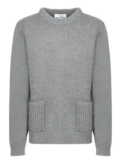 Kujten Diane Sweater In Grey