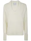 KUJTEN KUJTEN LILA V-NECK SWEATER CLOTHING