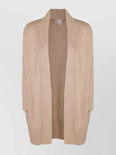 KUJTEN LONGLINE CREWNECK KNITWEAR PATCH POCKETS