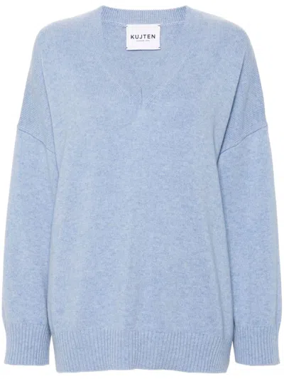 Kujten Mathilda Sweater In Blue