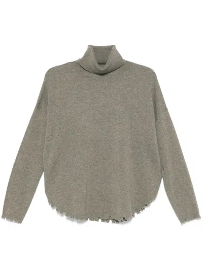 Kujten Mavis Sweater In Grey