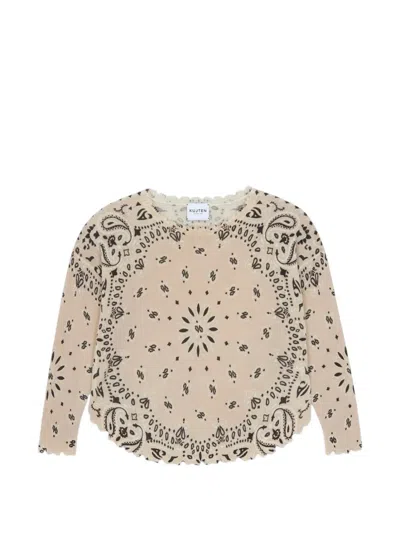 Kujten Mela Bandana Bico Sweater In Neutral