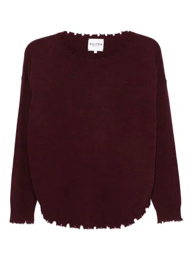 Kujten `mela` Sweater In Red