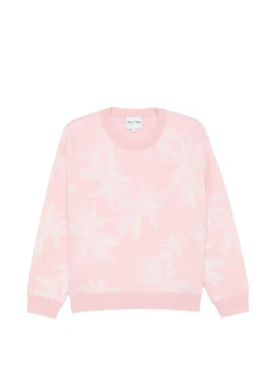 Kujten Palma Sweater In Pink