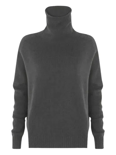 Kujten Roll-neck Sweater In Black