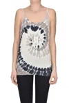 Shop Kujten Silk And Cashmere Tank Top In Dove-grey