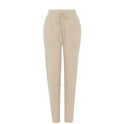 Kujten Slim-fit Cashmere Jogging Pants In Beige