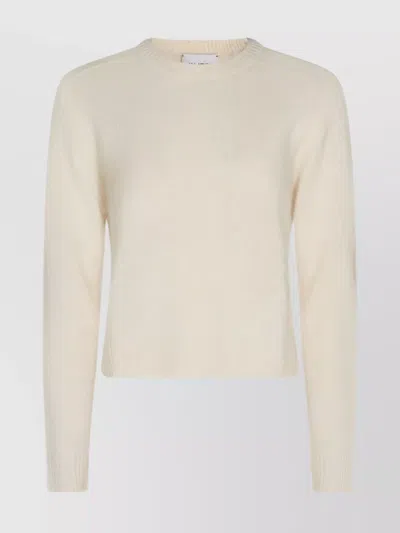 KUJTEN SOFT KNIT CREW NECK LONG SLEEVE TOP
