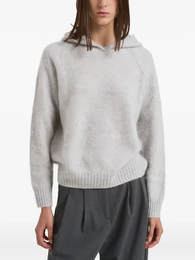 Kujten Soso Hoodie In Gray