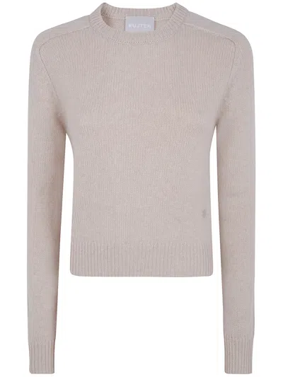 Kujten Sweater Cashmere "caroline" In Neutral