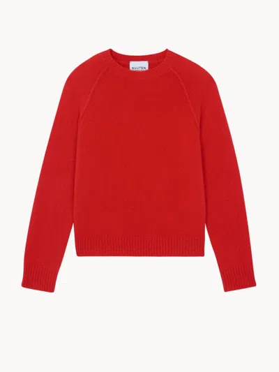 Kujten Long-sleeve Sweater In Red