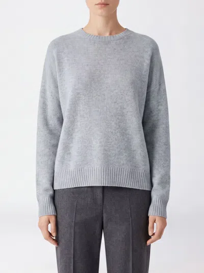 Kujten Sweater Woman Color Green In Gray