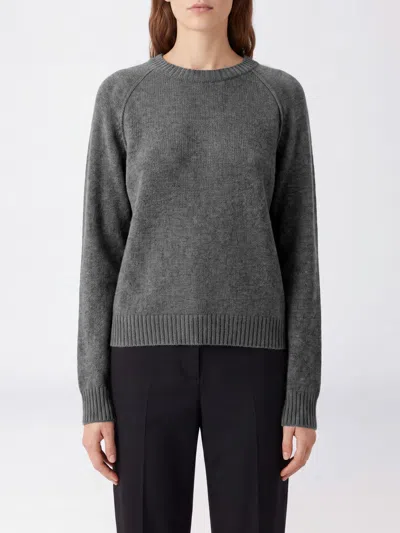 Kujten Sweater Woman Color Green In Gray