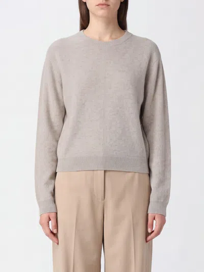 Kujten Sweater Woman Color Nude In Animal Print