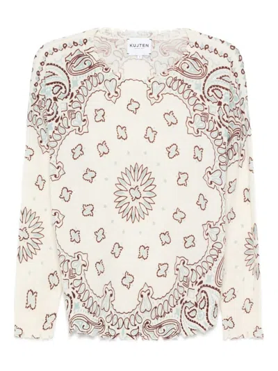 Kujten Sweaters In White