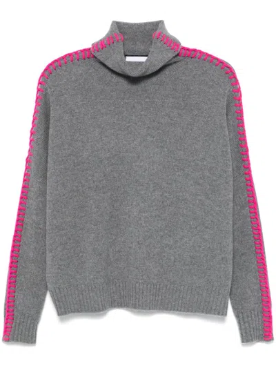 Kujten Thea Sweater In Grey