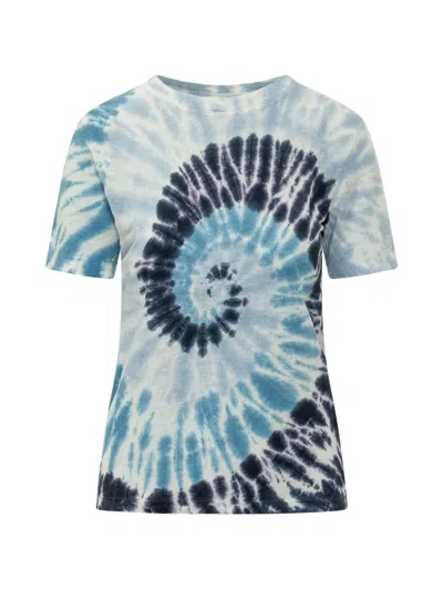 Kujten Tie-dye T-shirt In Blue