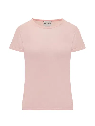 Kujten Tish T-shirt In Pink