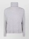 Kujten Turtle Neck Knit Sweater Tila In Gray