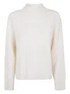 Kujten Turtleneck Sweater In White