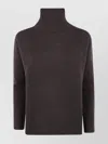 Kujten Turtleneck Cashmere Sweater In Black