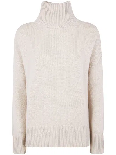 Kujten "ulla" Turtle Neck Sweater Clothing In Neutral