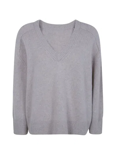 Kujten V-neck Cashmere Sweater In Nude