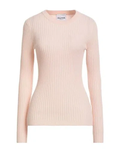 Kujten Woman Sweater Light Pink Size 2 Cashmere