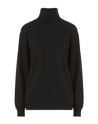 Kujten Woman Turtleneck Black Size L Cashmere