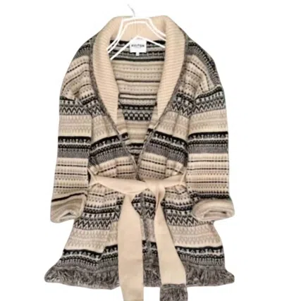 Kujten Women's Fujiko Cardigan In Organic In Multi