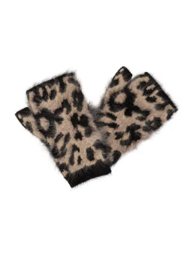 Pre-owned Kujten Womens' Cashmere Gloves  W/tags In Neutral