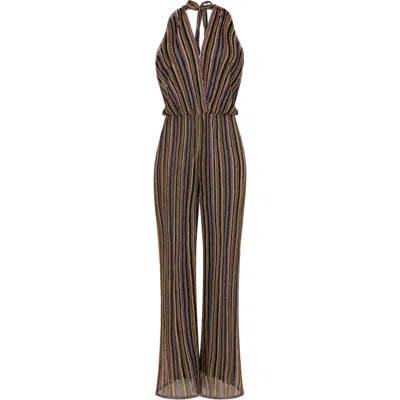 Kukhareva London Women's Brown / Neutrals Aviva Jumpsuit - Mulberry