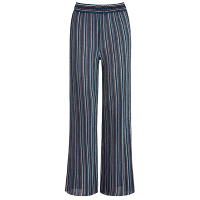 Kukhareva London Women's Coya Pants - Blue Stripe