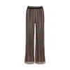 Kukhareva London Women's Brown Coya Pants - Mulberry In Purple