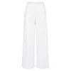 Kukhareva London Women's Coya Pants - White In White