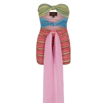Kukhareva London Women's Ivy Dress – Candy Crush Playful Knit Dress By
