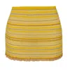 Kukhareva London Women's Mila Ribbed Knit Tube Top In Sunshine Yellow  In Yellow