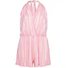 Kukhareva London Women's Pink / Purple Luna Romper - Pink In Pink/purple