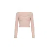Kukhareva London Women's Pink / Purple Seven Seamless Knit Top - Pink & Purple In Pink/purple