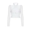 Kukhareva London Women's Rey Top - White In White