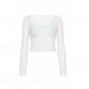 Kukhareva London Women's Seven Top - White In White