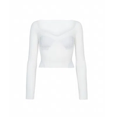 Kukhareva London Women's Seven Top - White