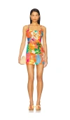 Kulani Kinis Beaded String Mini Dress