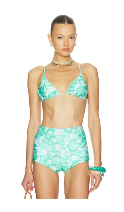 Kulani Kinis Bralette Bikini Top In Multi