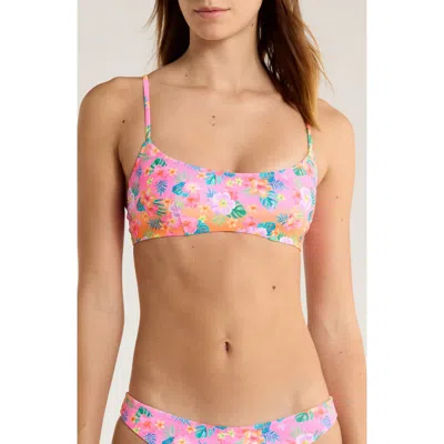 Kulani Kinis Hidden Underwire Bikini Top In Pink