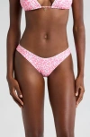 Kulani Kinis High Cut Bikini Bottoms In Lovebug