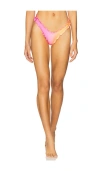 Kulani Kinis Lettuce Edge Thong Bikini Bottom